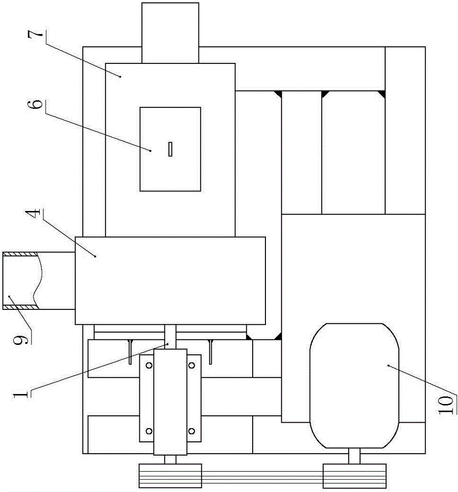 Treatment machine for increasing surface roughness of plastic foam particles