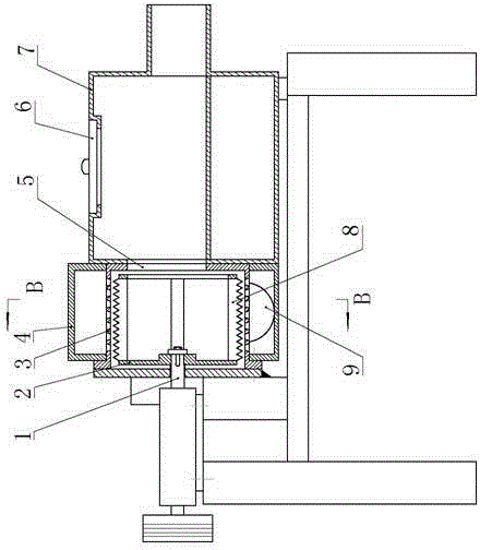 Treatment machine for increasing surface roughness of plastic foam particles