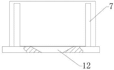 Degumming device for plastic film for packaging printing