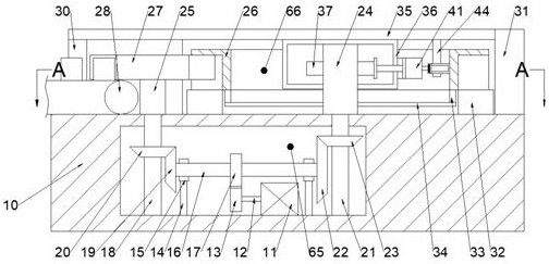 Machining equipment capable of carrying out secondary stamping forming on metal raw materials