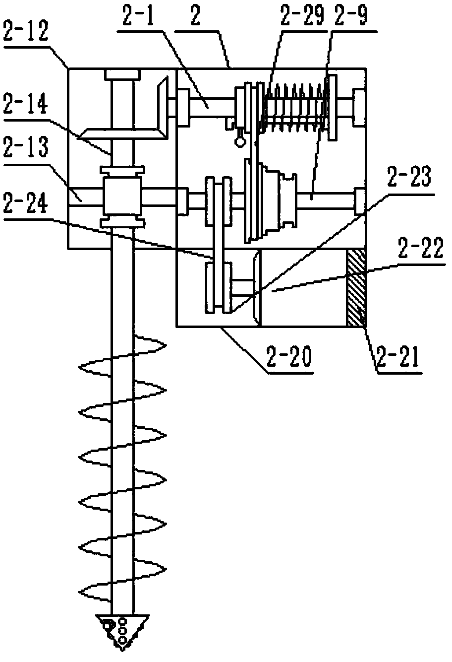 Novel civil engineering piling device