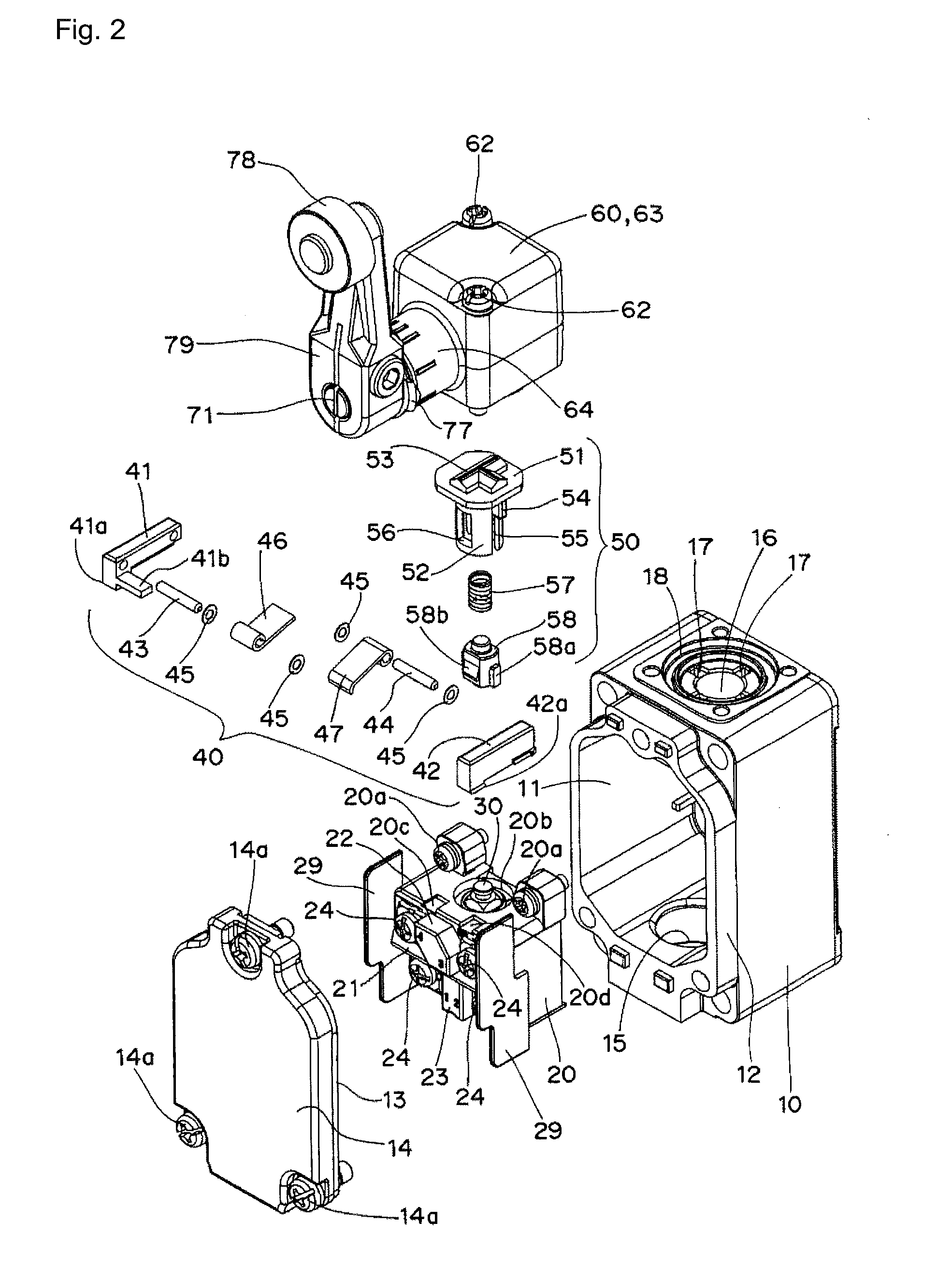 Limit switch