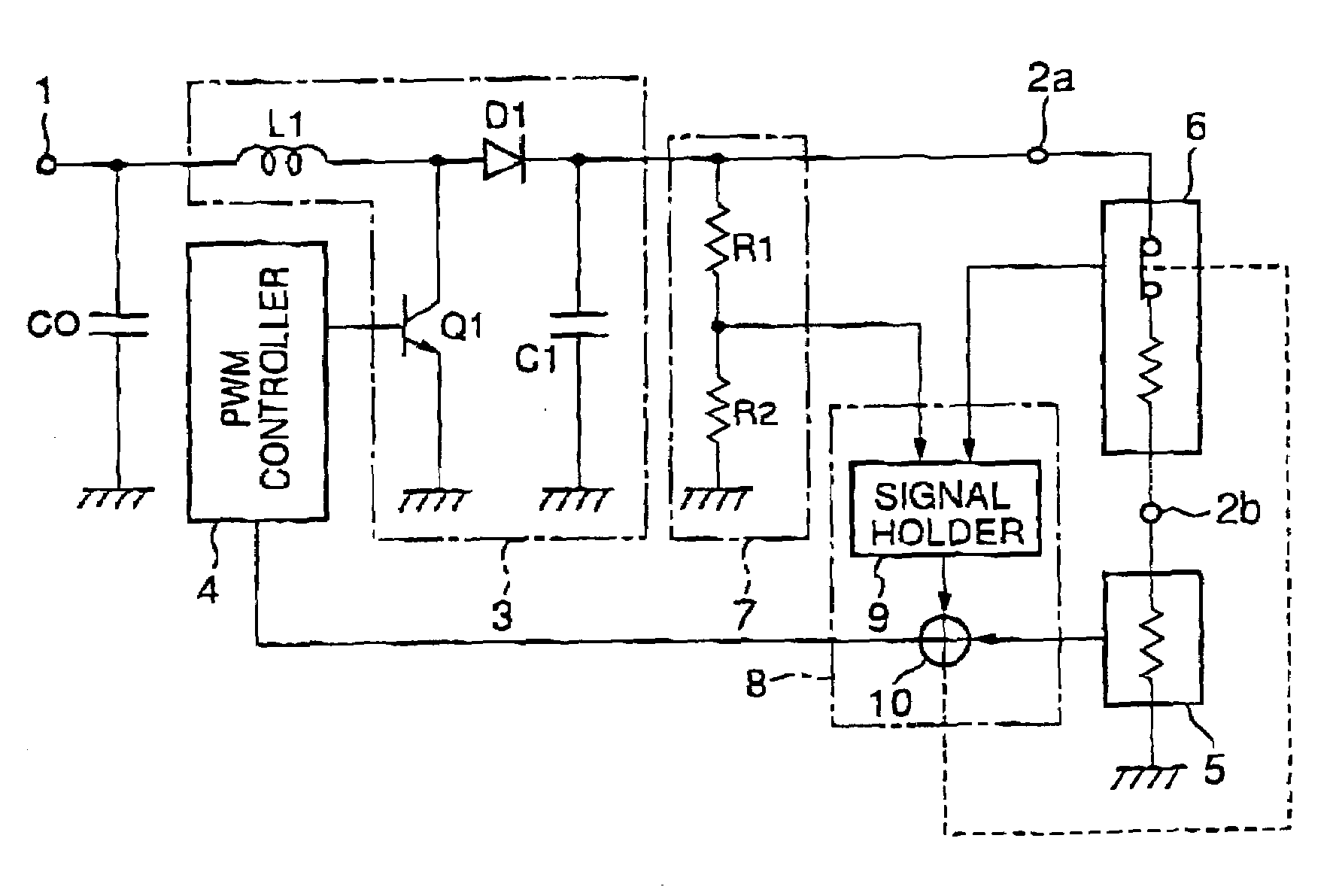 Switching constant-current power device