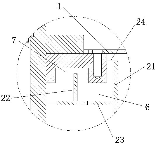 Static-pressure labyrinth gear box of planet ball mill