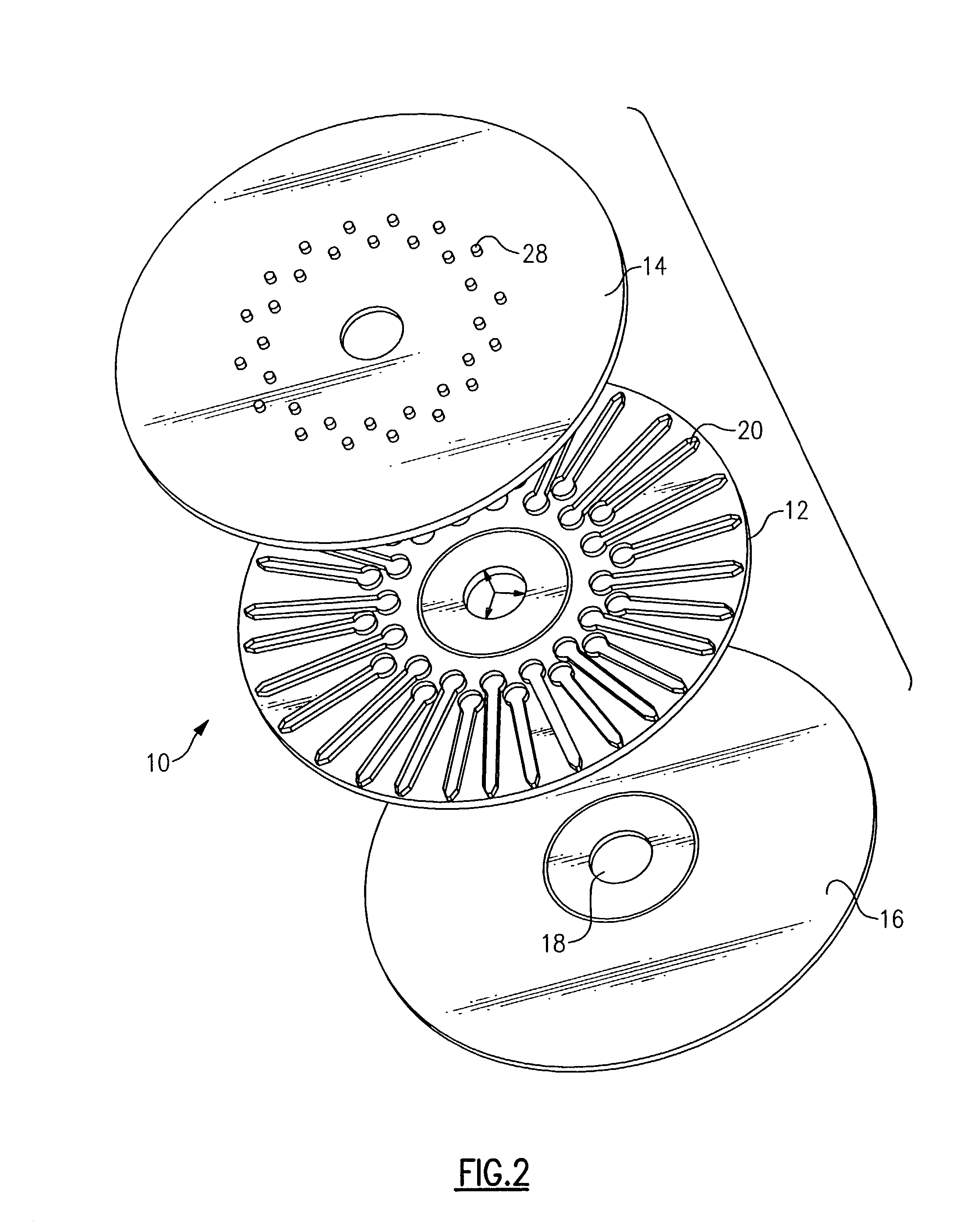 Multi-parameter assays including analysis discs and methods relating thereto