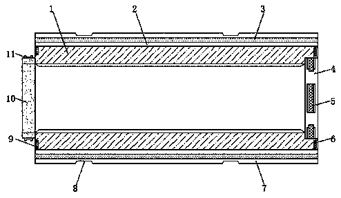 Stainless steel pipe with deviation preventing function