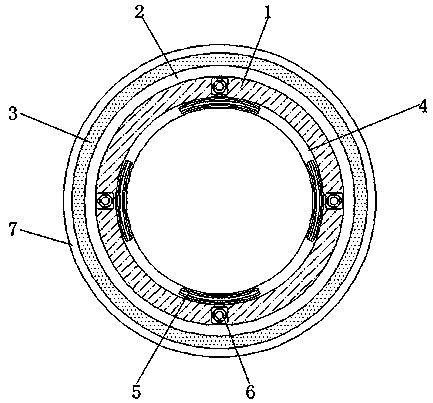 Stainless steel pipe with deviation preventing function