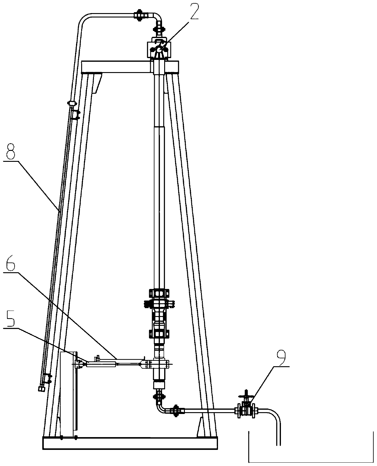 Screw drilling tool, vertical drilling tool testing method and well inclination simulation testing equipment