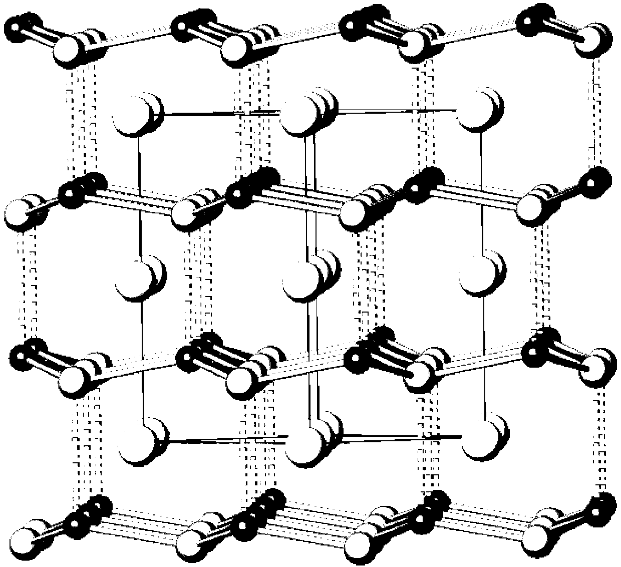 High-temperature thermoelectric material and preparation method thereof