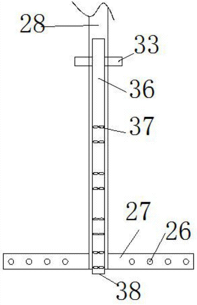 Ship waste gas desulfuration device and method