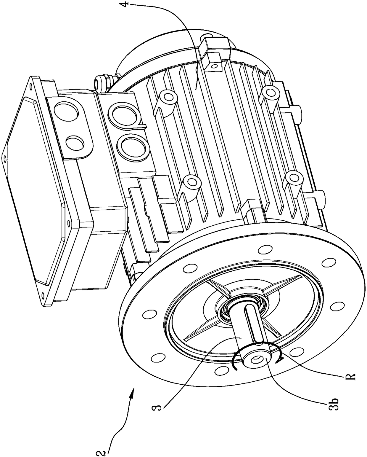 Magnetic sensor for rotating electric machines