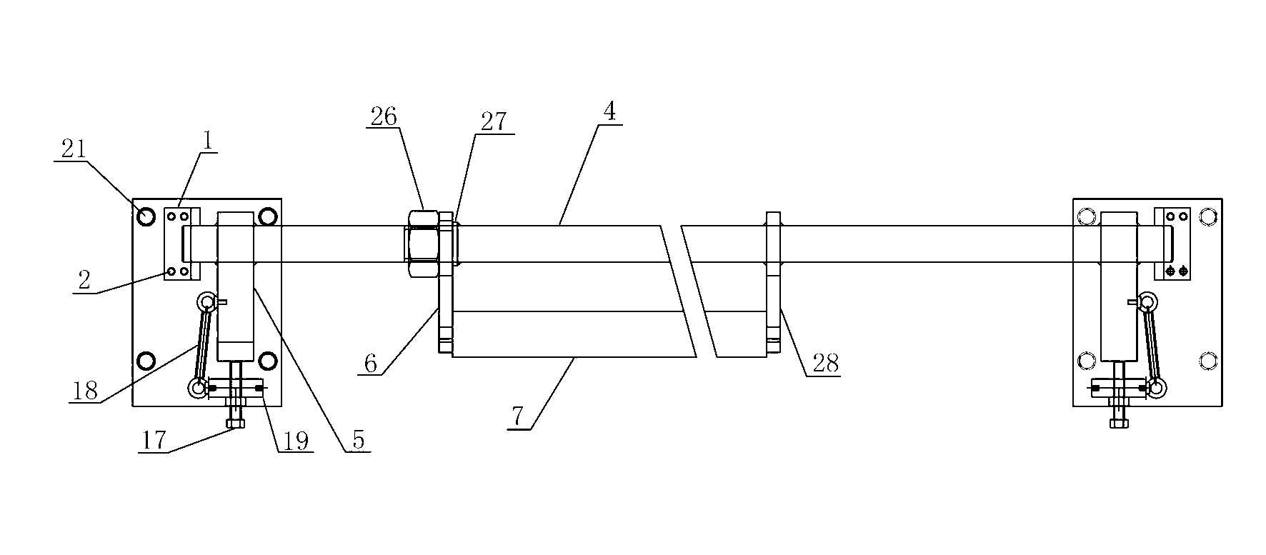 Safe monitoring device of winding engine