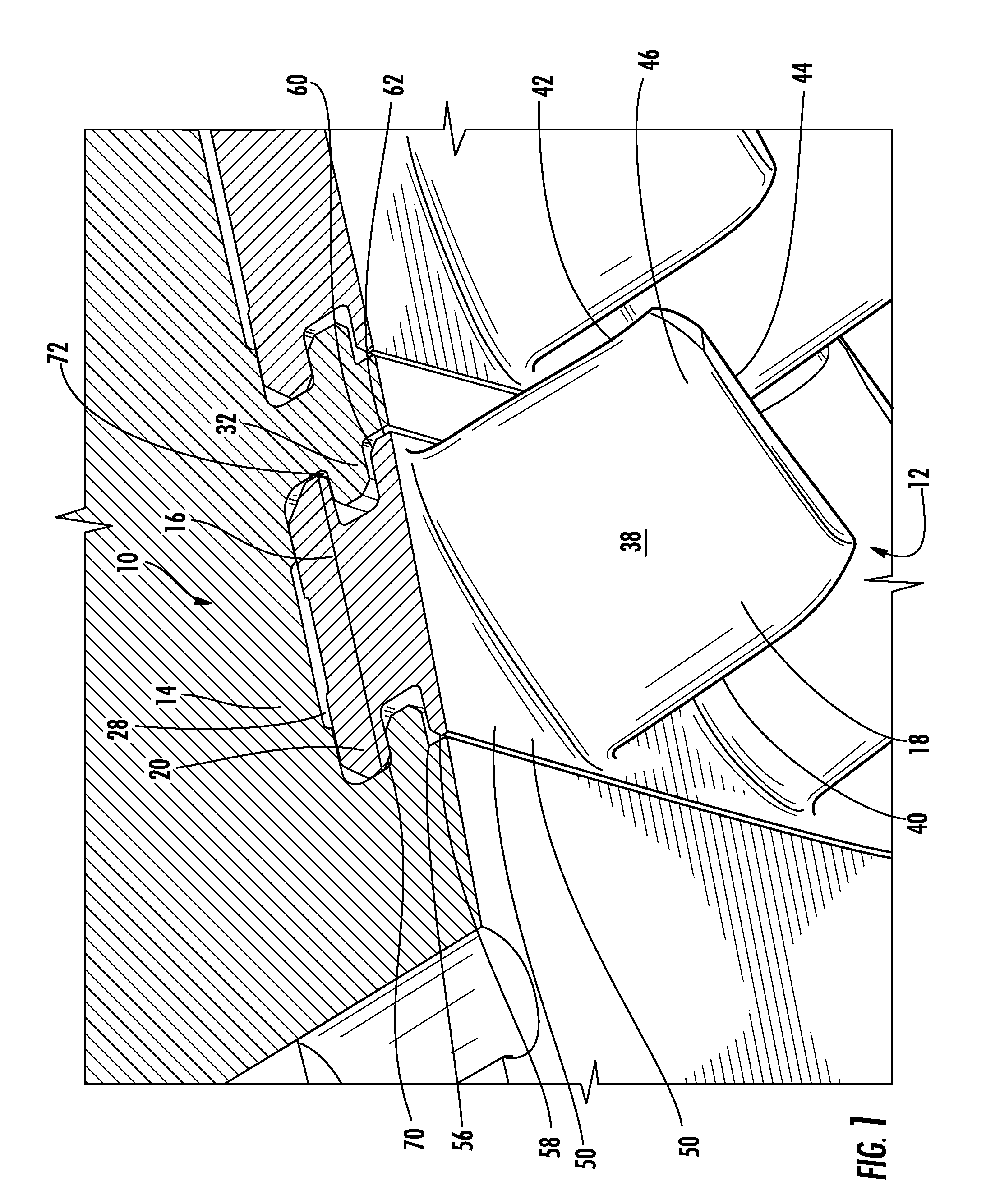 Turbine Vane Securing Mechanism