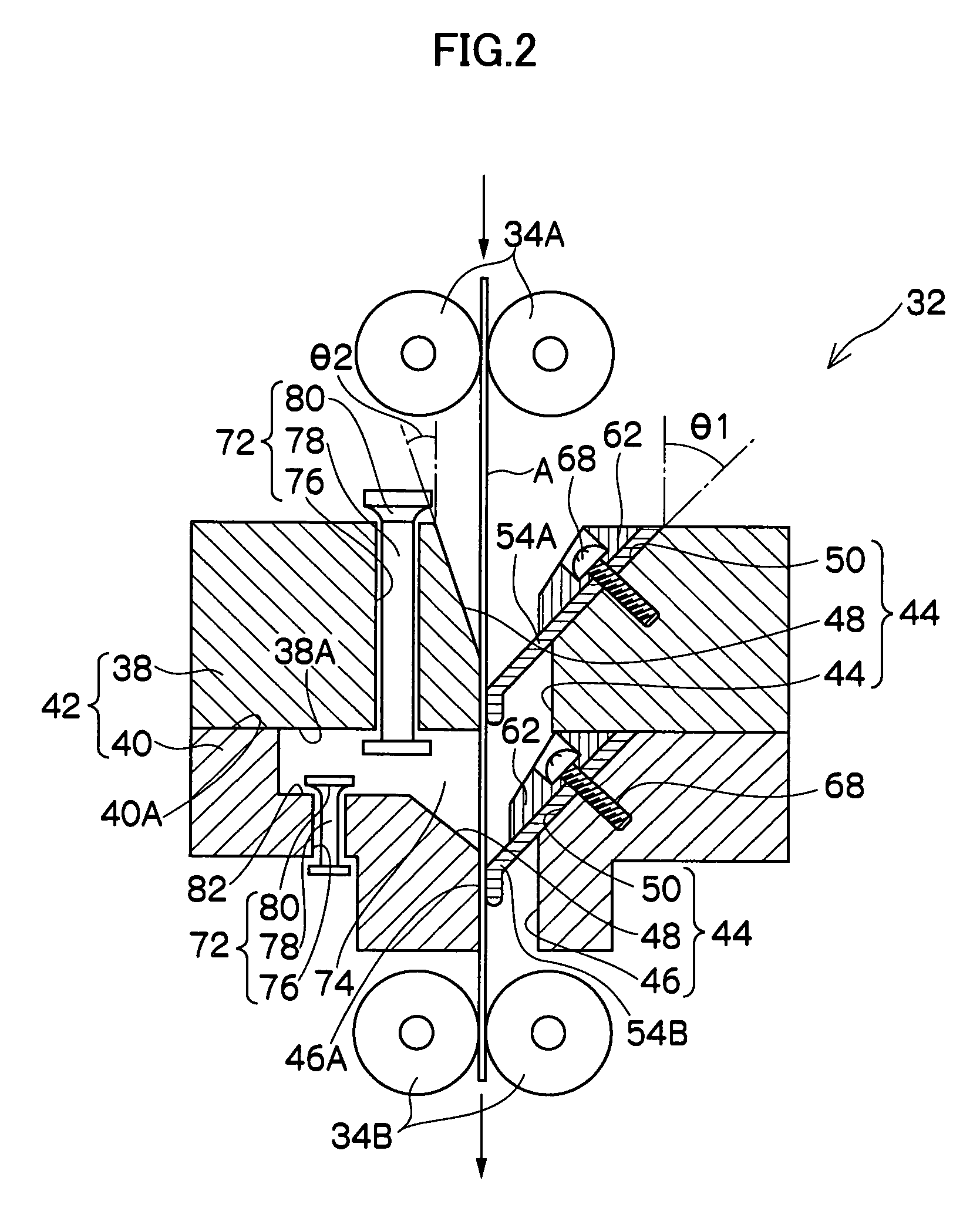 Submerged processing device for photosensitive material