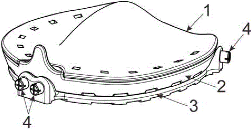 Shock-proof and easily-replaceable horseshoe and manufacturing method thereof