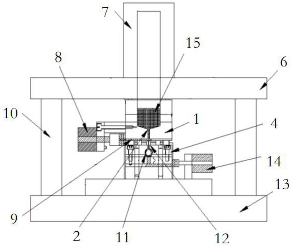 Lock cylinder steel ball press riveting equipment