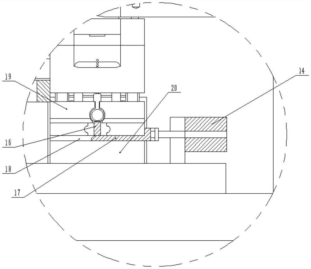 Lock cylinder steel ball press riveting equipment