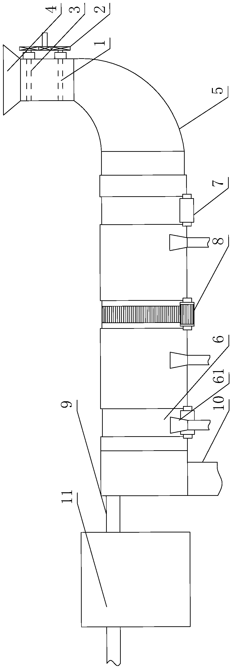 Garbage decomposing treatment system