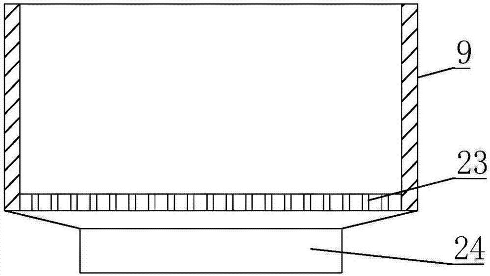 Agricultural caking granular fertilizer dissolving-mixing device