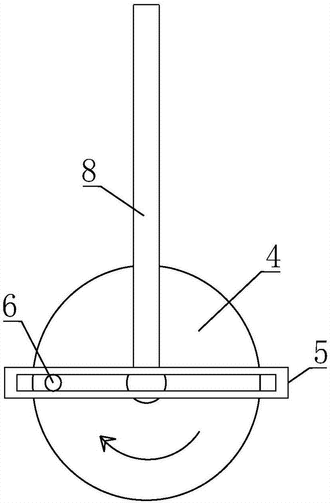 Agricultural caking granular fertilizer dissolving-mixing device