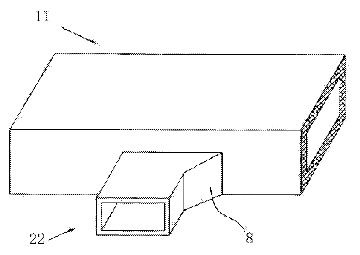 Fabrication Process to Connect Branch Air Ducts to Main Air Ducts and the Fabricated Ventilating Ducts