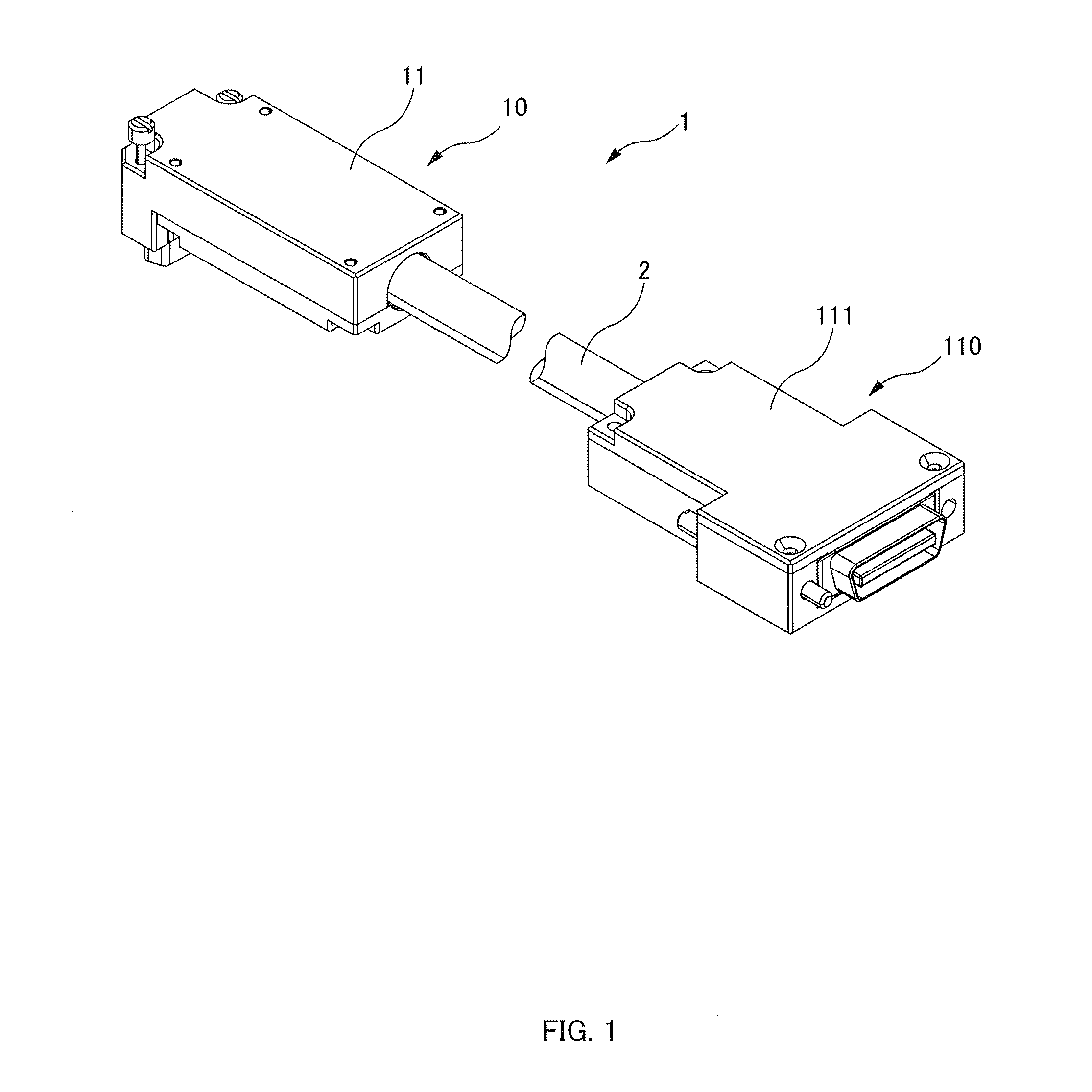 Connectored cable and method for manufacturing connectored cable