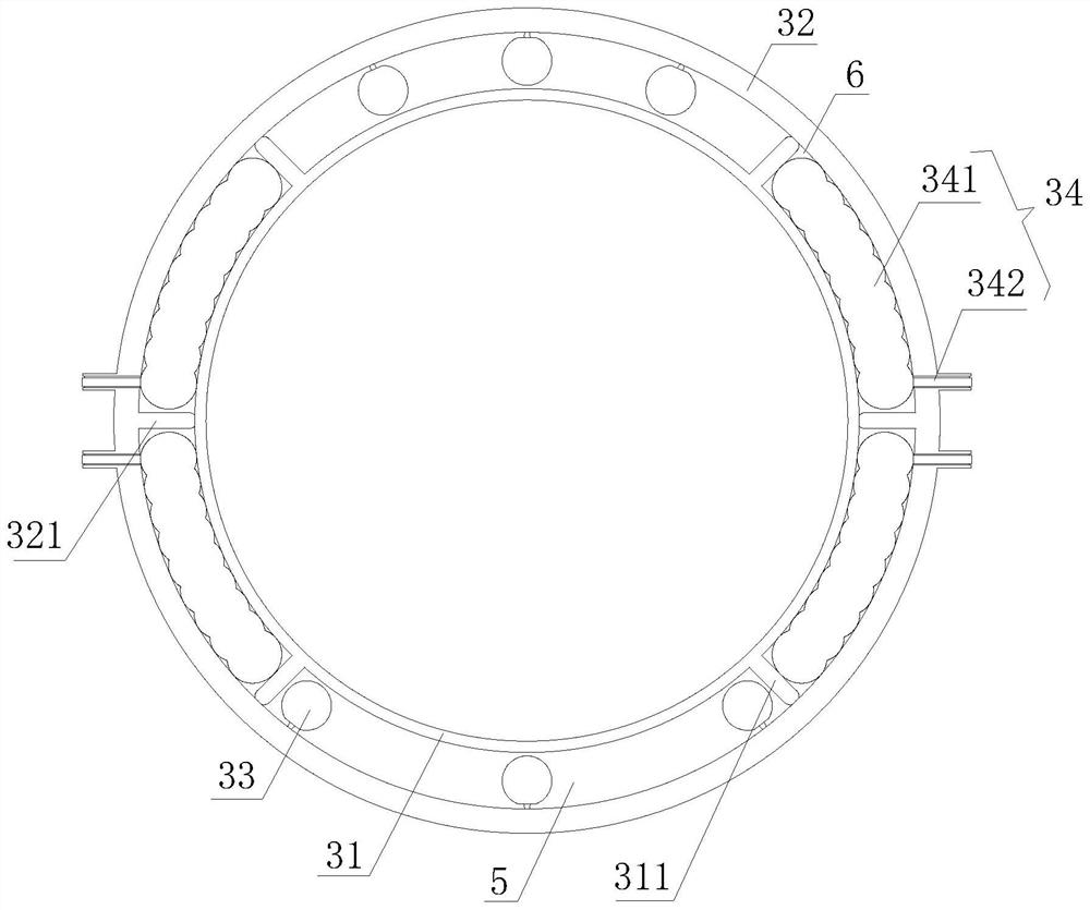 Main-tower-torsion-preventing power transmission tower with metal damper capable of dissipating energy and hydraulically resetting