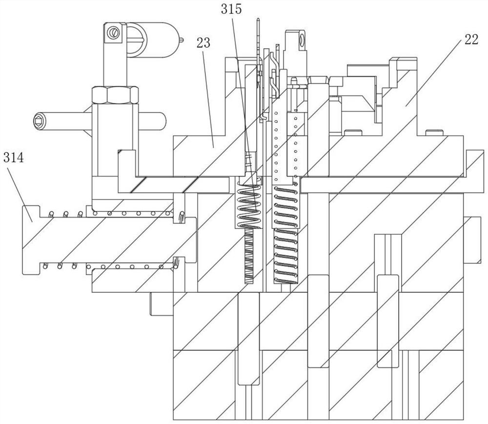 Jig for assembling motor rubber cover and operation method thereof