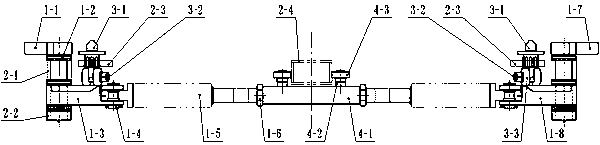 Container centring weighing mechanism