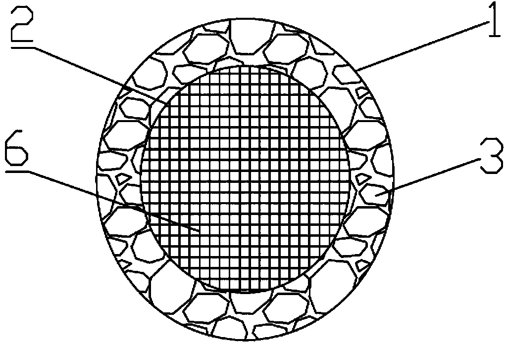 Sewage treatment reaction device in combination of activated-sludge method and biofilm method