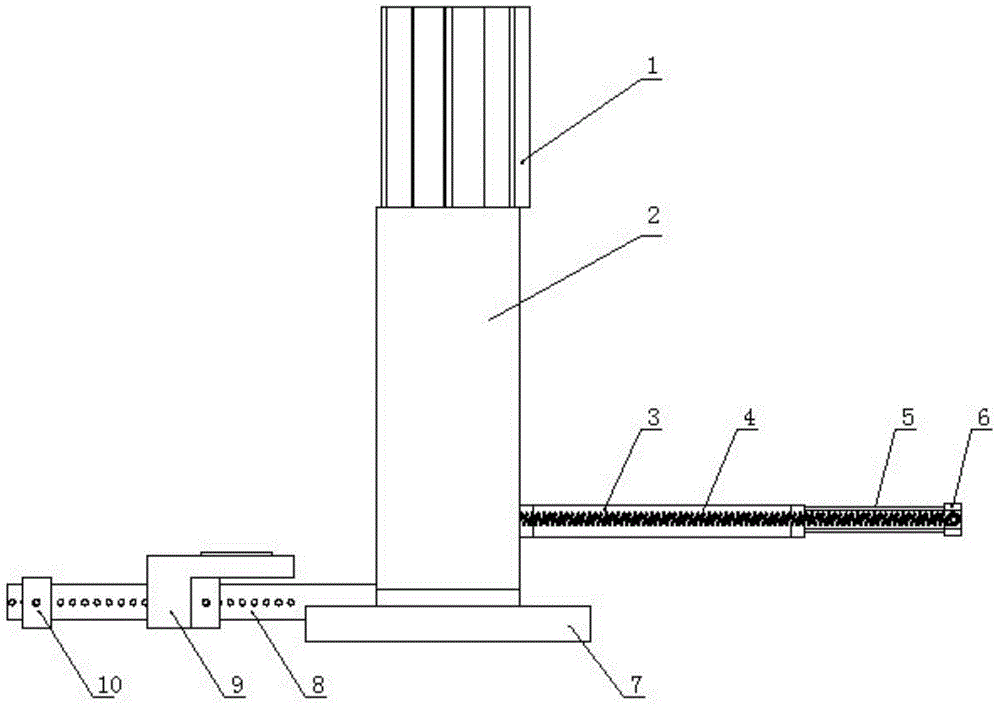 Parallel flow evaporator partition plate assembling and riveting tool and using method