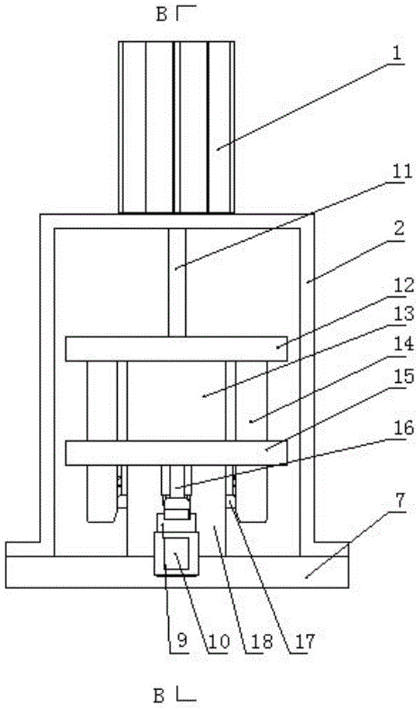 Parallel flow evaporator partition plate assembling and riveting tool and using method