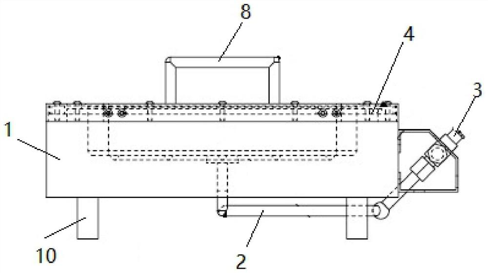 Reverse vacuum insole setting machine and use method thereof