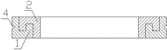 Combined compressor multielement penetration compound layer piston ring