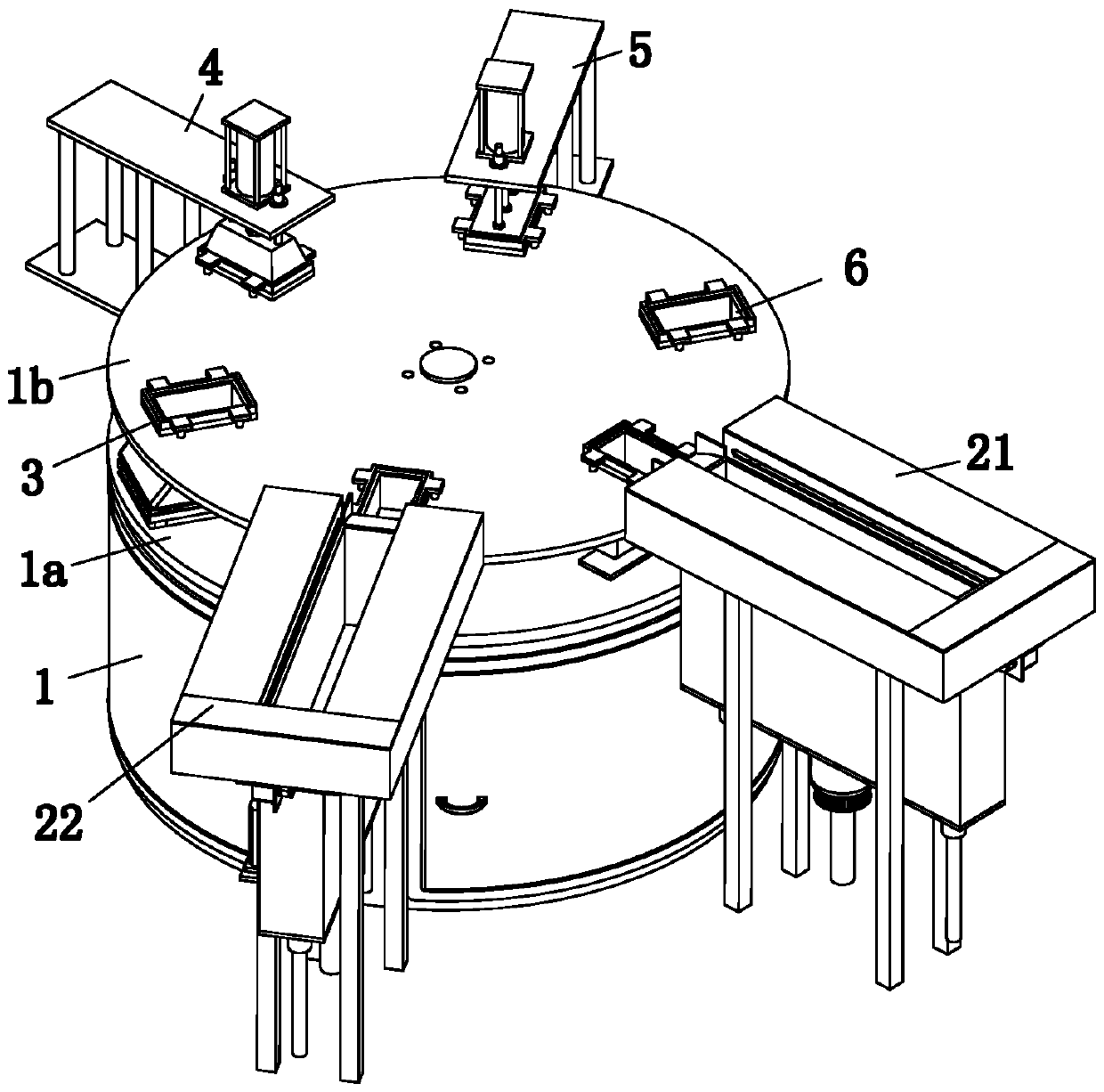 Feeding equipment of brick tea semi-automatic production device