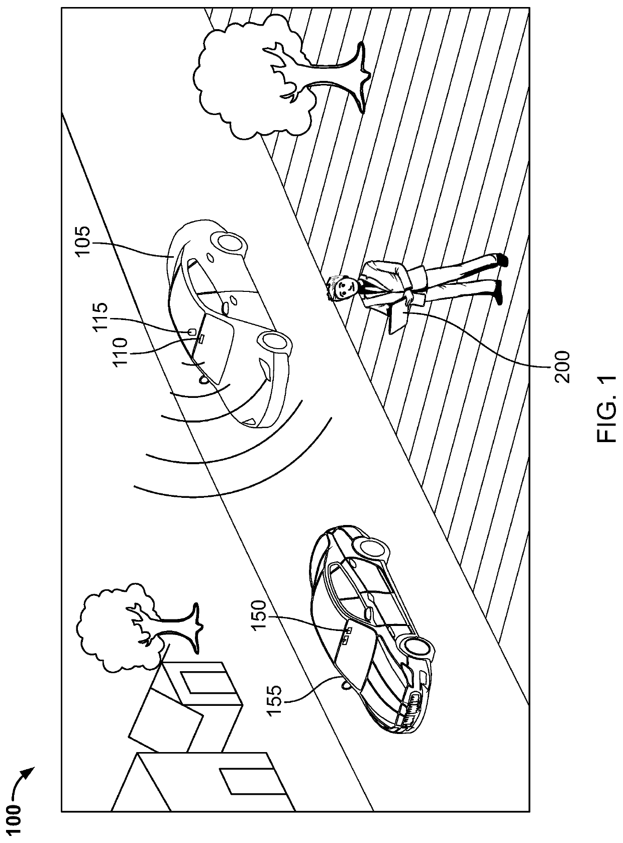 Emergency warning system for warning vehicles and electronic devices