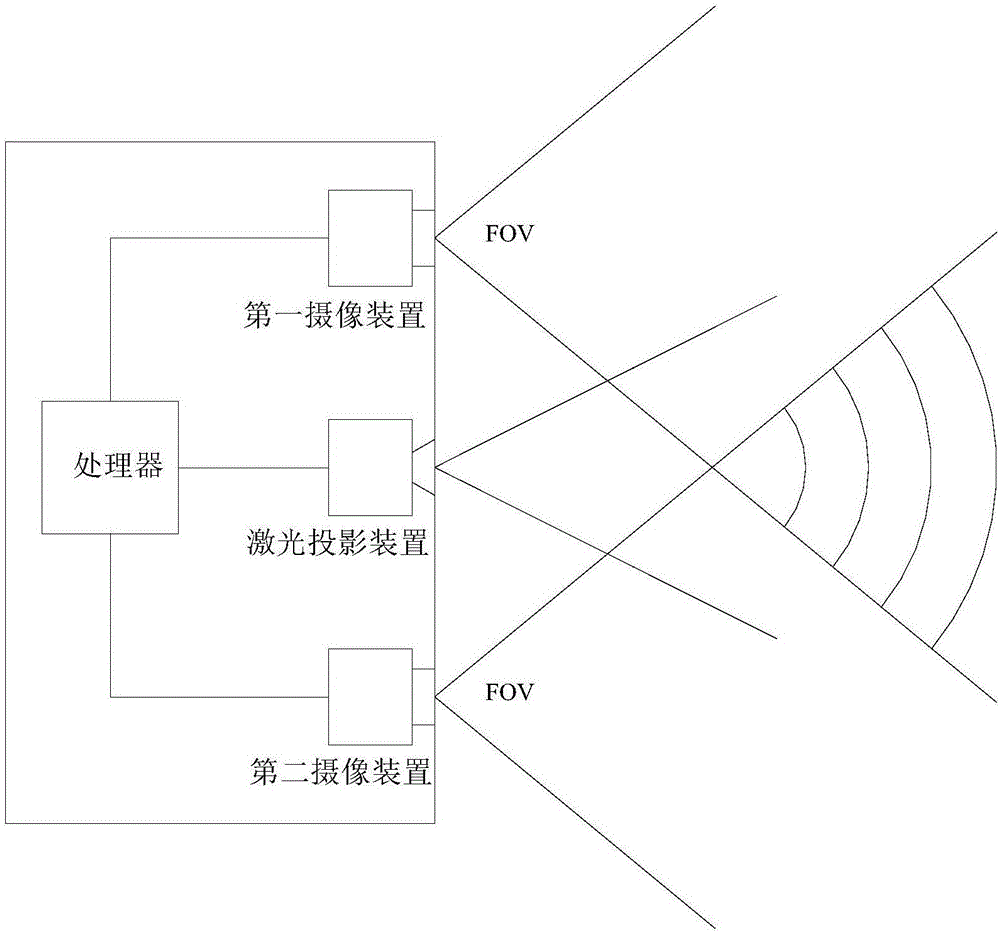 Camera shooting system, mobile terminal and image processing method