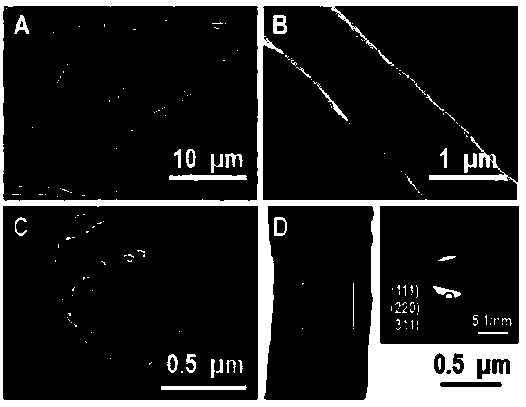 Preparation method of shell-core structure nano fiber for lithium battery cathode