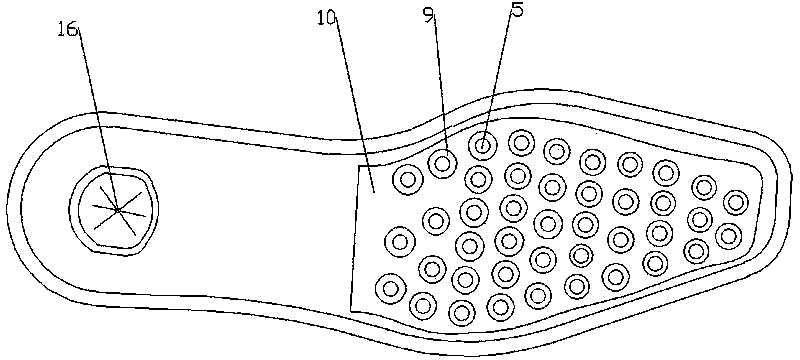 Waterproof and breathable shoe with honeycomb micro air bags