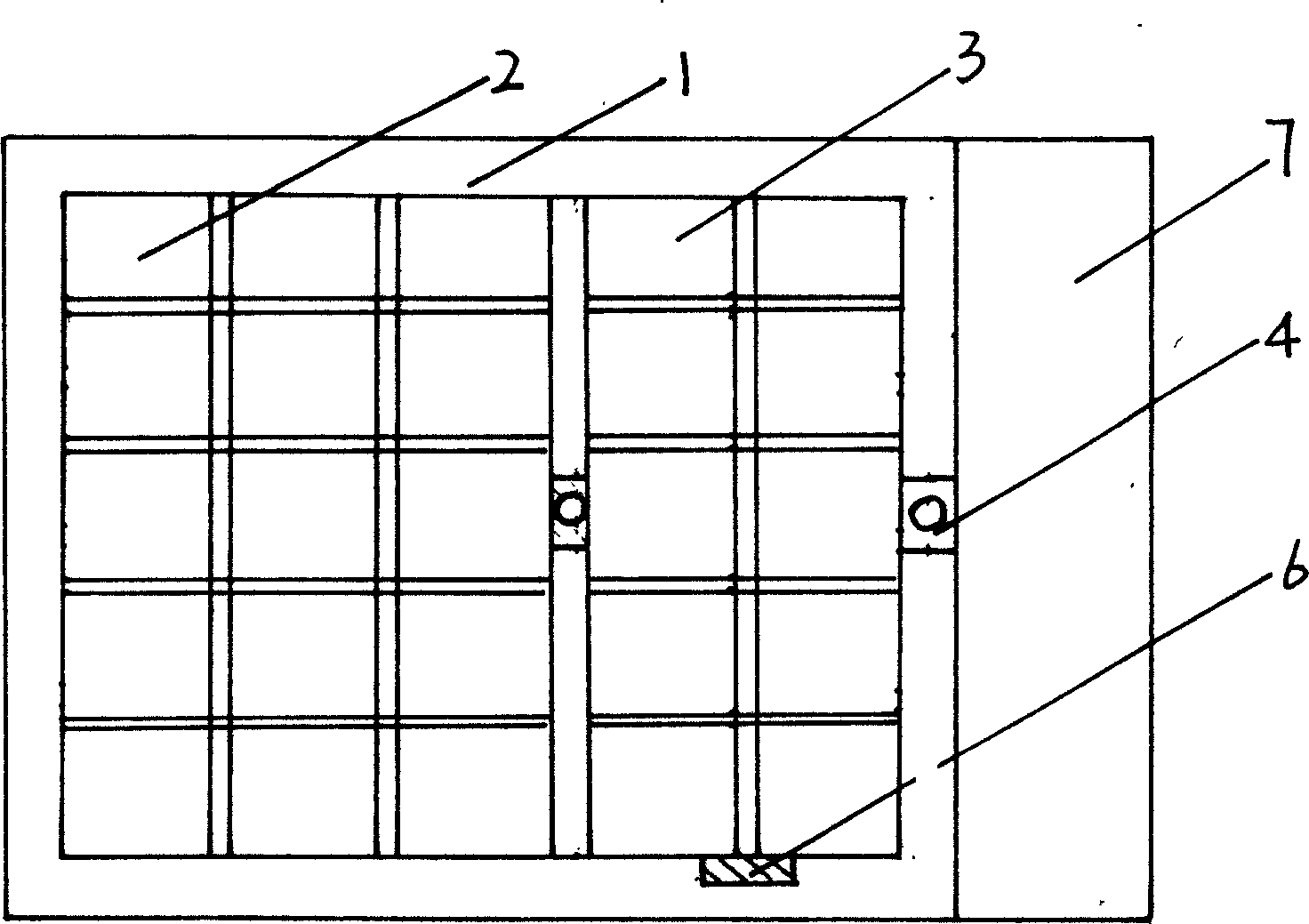 Escaping ladder anti-theft window