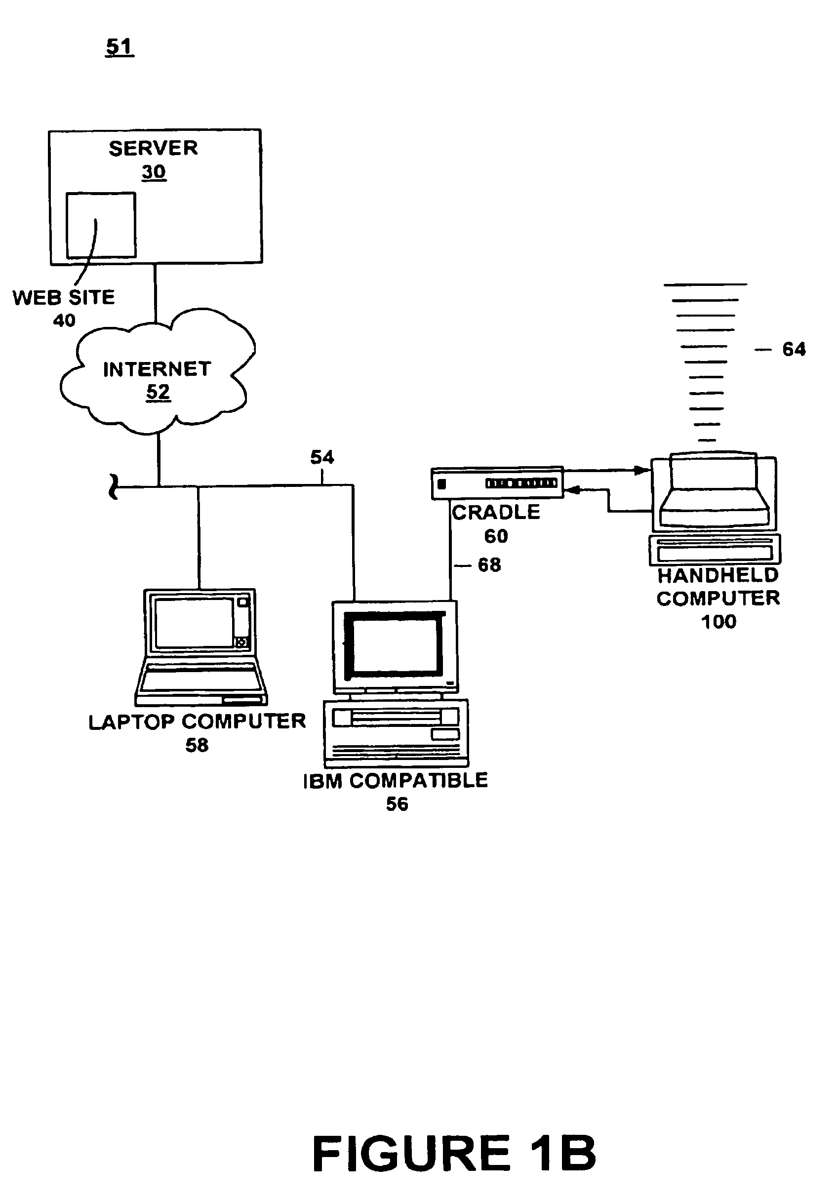 Identifying and locating lost or stolen personal digital assistant devices via a landline- or wireless-connected web server