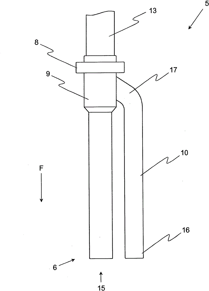 Device and method for segregating unwanted items from a stream of bulk material