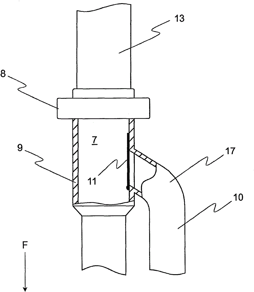 Device and method for segregating unwanted items from a stream of bulk material