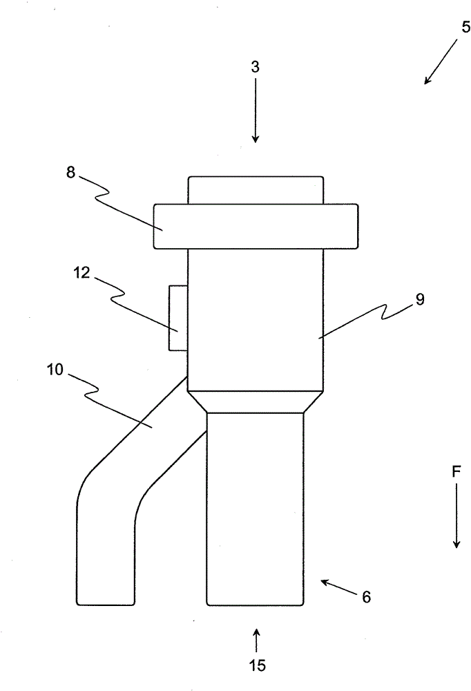 Device and method for segregating unwanted items from a stream of bulk material