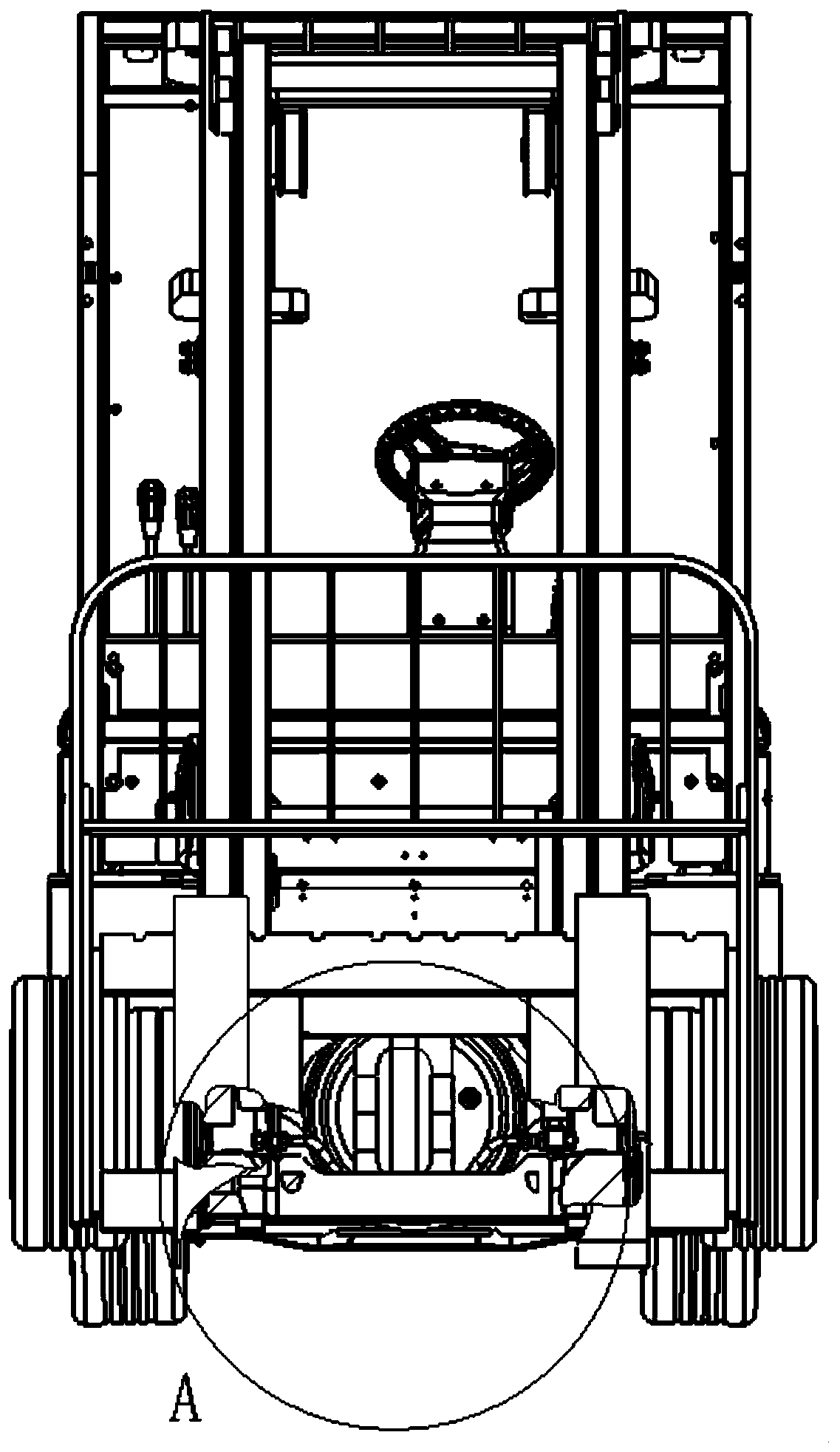 Adjustable abnormal-shaped hard connecting hydraulic pipeline suitable for narrow space