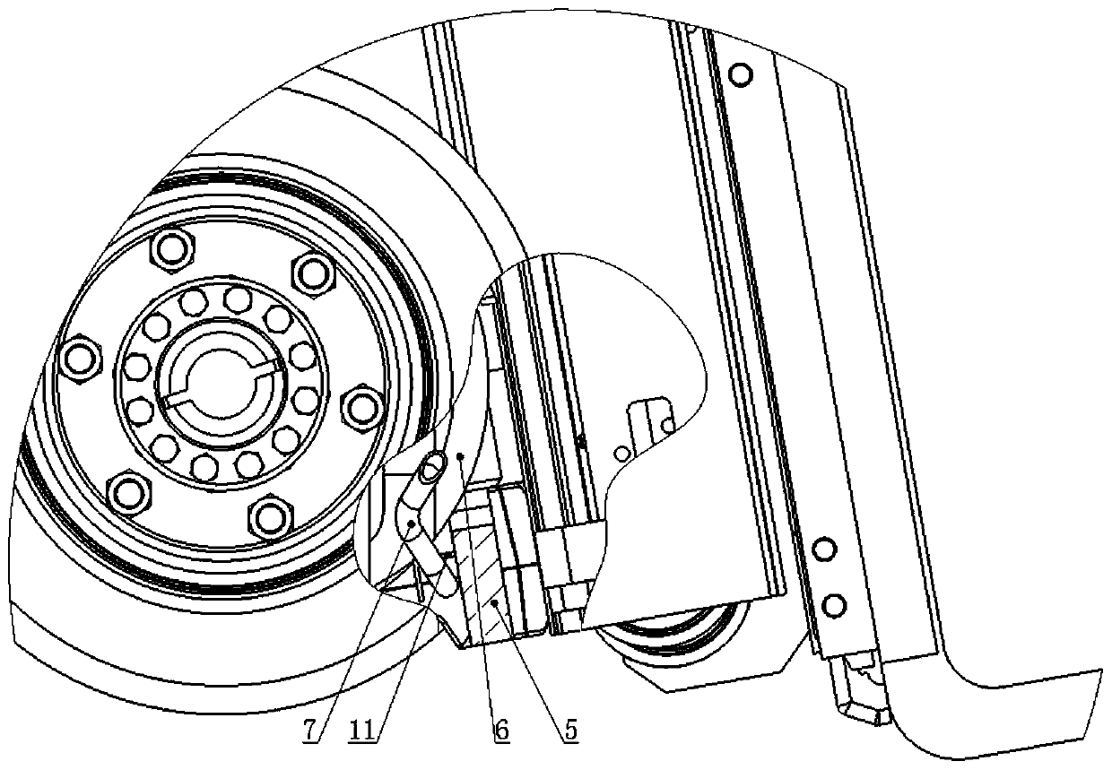 Adjustable abnormal-shaped hard connecting hydraulic pipeline suitable for narrow space