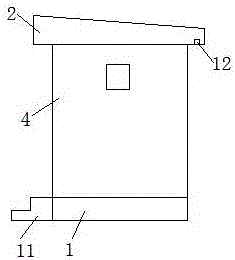 Pitched roof assembly type communication machine room