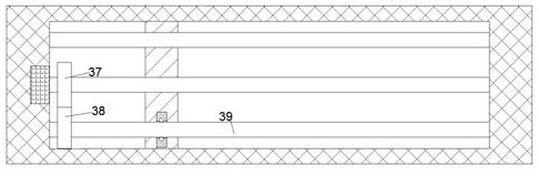 Friction rust removal device for inner wall and outer wall of steel pipe