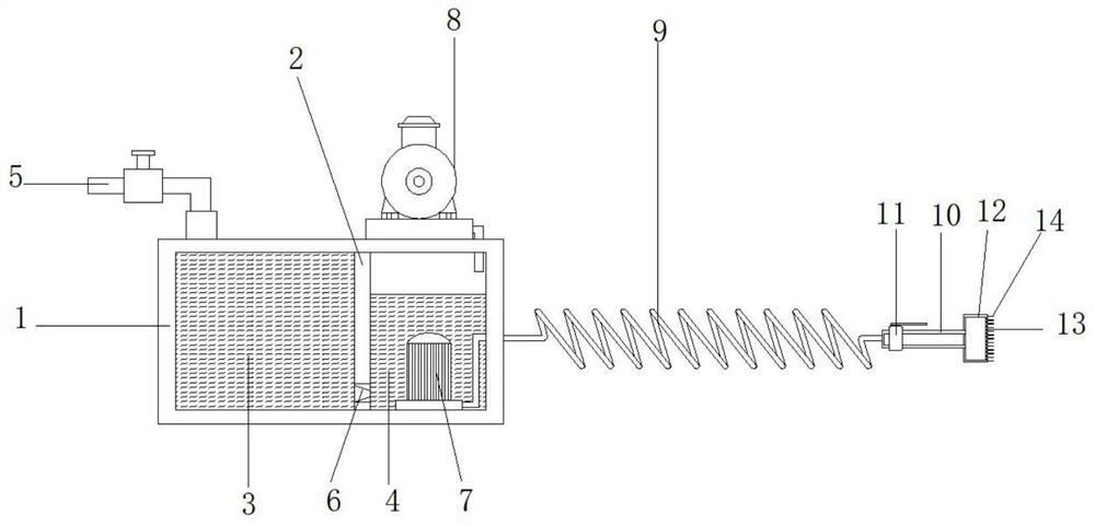 Die cleaning device for aluminum alloy production