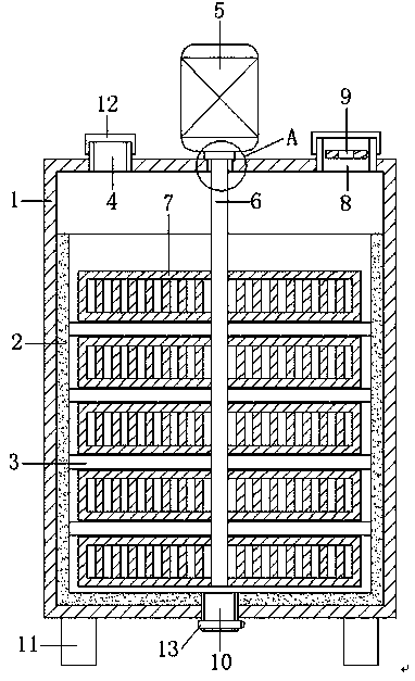 Thermoplastic polyurethane elastomer processing device